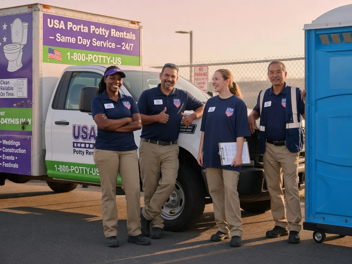 Porta Potty Rental company in Canyon, CA